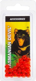 Бусины WIGSTON LURES RED BEADS (6mm) (Qty 20)